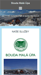 Mobile Screenshot of boudamalaupa.cz